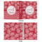 Coral 3 Ring Binders - Full Wrap - 1" - APPROVAL