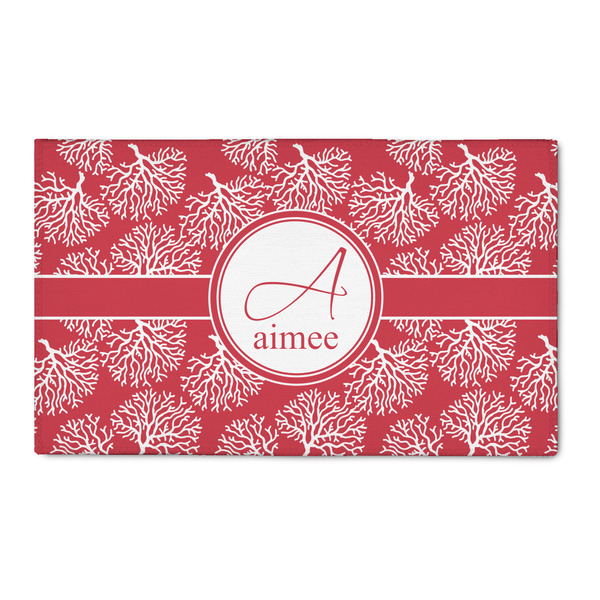 Custom Coral 3' x 5' Patio Rug (Personalized)