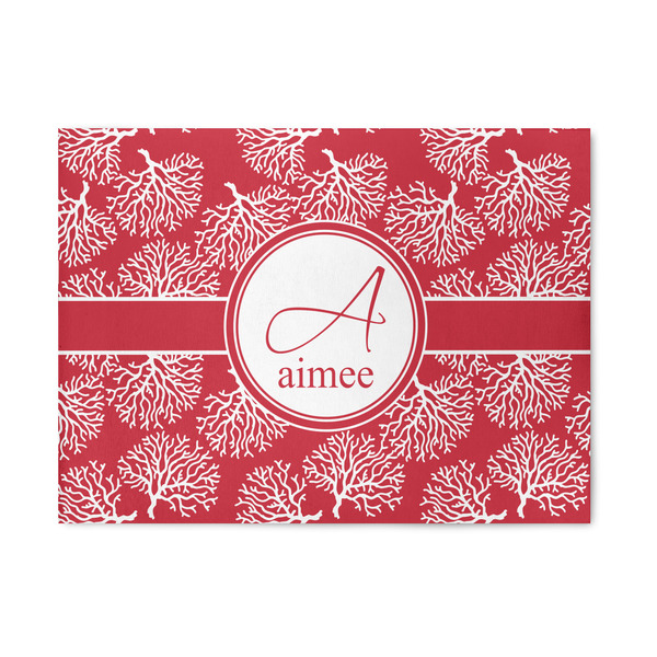 Custom Coral Area Rug (Personalized)