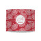 Coral 8" Drum Lampshade - FRONT (Poly Film)