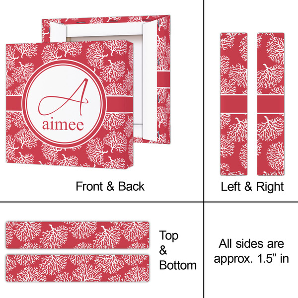 Coral 8x8 - Canvas Print - Approval