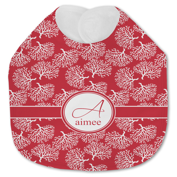 Coral Baby Bib - AFT closed