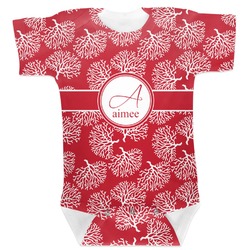Coral Baby Bodysuit 0-3 (Personalized)