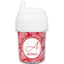 Coral Baby Sippy Cup (Personalized)