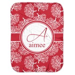 Coral Baby Swaddling Blanket (Personalized)