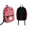 Coral Backpack front and back - Apvl