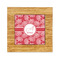 Coral Bamboo Trivet with 6" Tile - FRONT
