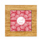 Coral Bamboo Trivet with Ceramic Tile Insert (Personalized)