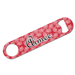 Coral Bar Bottle Opener w/ Name and Initial