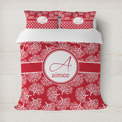 Coral Duvet Cover (Personalized)