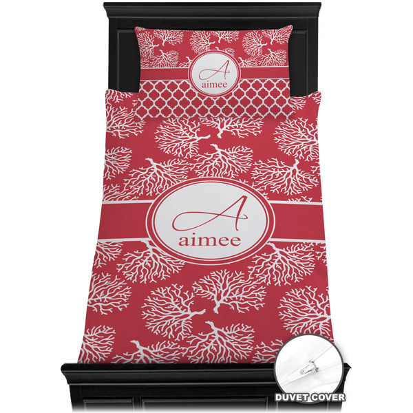 Coral Bedding Set (TwinXL) - Duvet