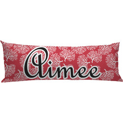 Coral Body Pillow Case (Personalized)