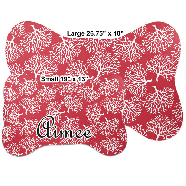 Coral Bone Shaped Mat Comparison