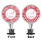 Coral Bottle Stopper - Front and Back