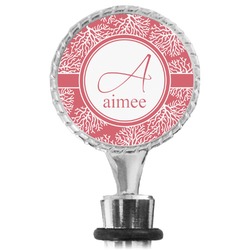 Coral Wine Bottle Stopper (Personalized)