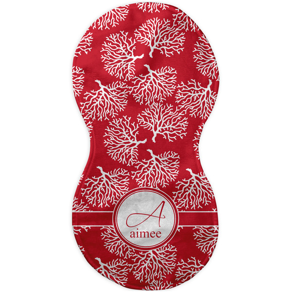 Coral Burp Peanut Shaped Flat