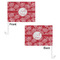 Coral Car Flag - 11" x 8" - Front & Back View