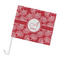 Coral Car Flag - Large (Personalized)