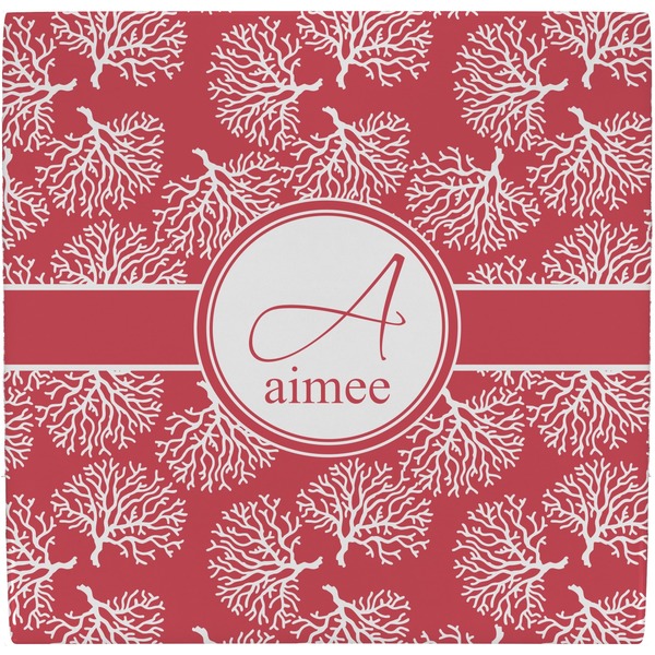 Custom Coral Ceramic Tile Hot Pad (Personalized)