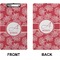 Coral Clipboard (Legal) (Front + Back)