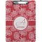 Coral Clipboard (Letter Size) (Personalized)