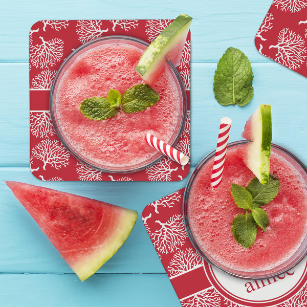 Coral Coaster Set - LIFESTYLE