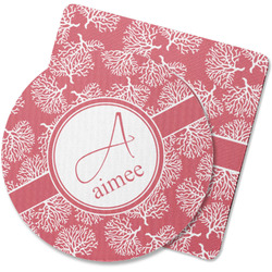Coral Rubber Backed Coaster (Personalized)