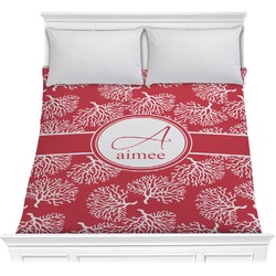 Coral Comforter - Full / Queen (Personalized)