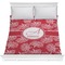 Coral Comforter - Full / Queen (Personalized)