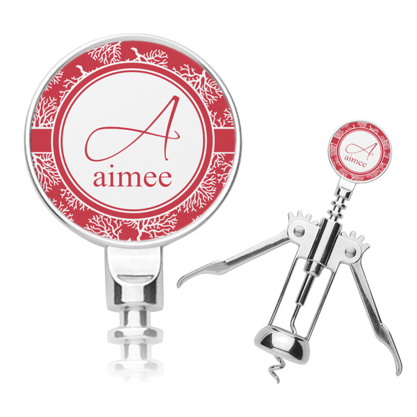 Custom Coral Corkscrew (Personalized)