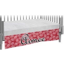 Coral Crib Skirt (Personalized)