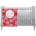 Coral Crib Comforter / Quilt (Personalized)