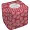 Coral Cube Poof Ottoman (Bottom)