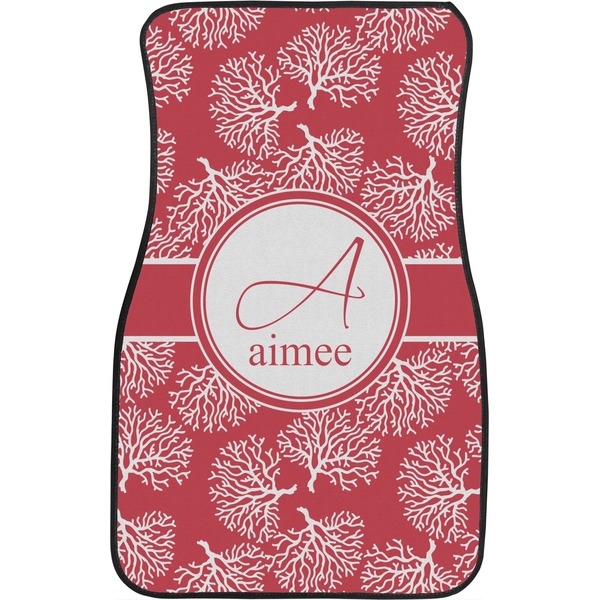 Coral Custom Car Floor Mats (Front Seat)
