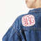 Coral Custom Shape Iron On Patches - L - MAIN