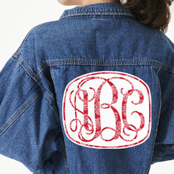 Coral Twill Iron On Patch - Custom Shape - 3XL (Personalized)