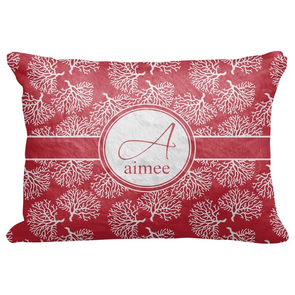 Custom Coral Decorative Baby Pillowcase - 16"x12" (Personalized)