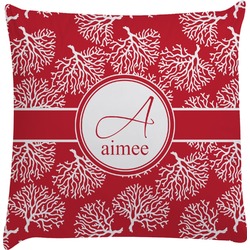 Coral Decorative Pillow Case (Personalized)