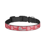 Coral Dog Collar - Large (Personalized)
