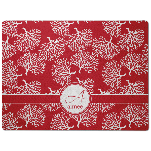 Coral Dog Food Mat - Medium without bowls