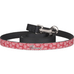 Coral Dog Leash (Personalized)