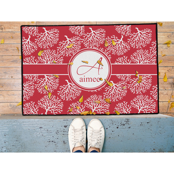 Coral Door Mat - LIFESTYLE (Med)