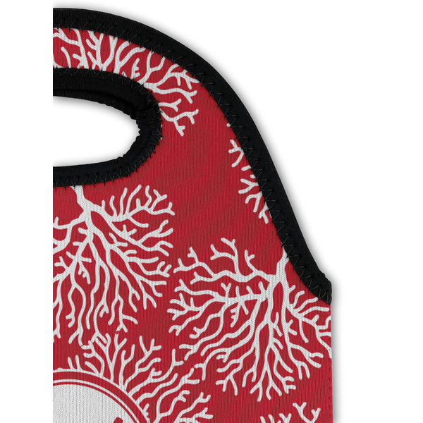 Coral Double Wine Tote - Detail 1 (new)