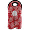 Coral Wine Tote Bag (2 Bottles) (Personalized)