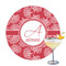 Coral Printed Drink Topper (Personalized)
