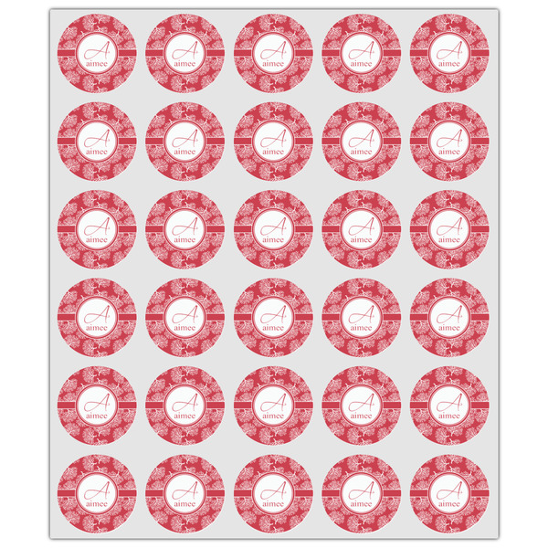 Coral Drink Topper - XSmall - Set of 30