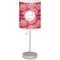 Coral Lamp with Drum Shade (Personalized)