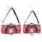 Coral Duffle Bag Small and Large