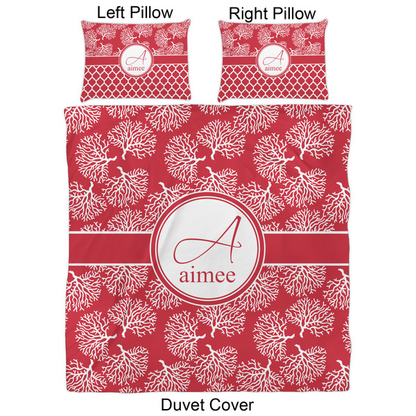 Coral Duvet Cover Set - Queen - Approval