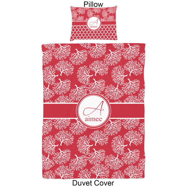 Coral Duvet Cover Set - Twin - Approval